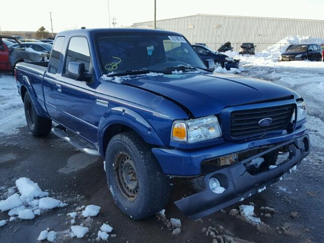 1FTZR45E38PA08704 - 2008 FORD RANGER SUP BLUE photo 1