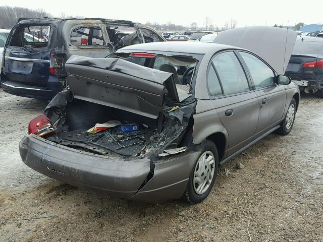 1G8ZH5284WZ230557 - 1998 SATURN SL1 GRAY photo 4