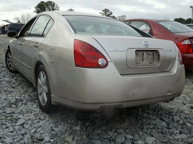 1N4BA41E46C812695 - 2006 NISSAN MAXIMA SE GOLD photo 3