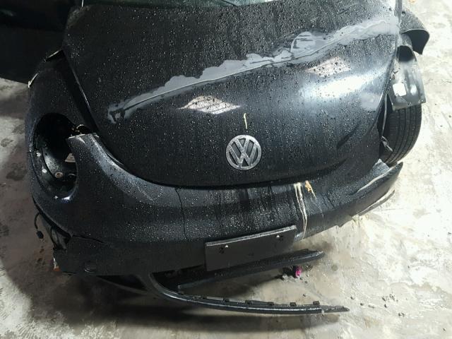 3VWPG31C08M509628 - 2008 VOLKSWAGEN NEW BEETLE შავი ფოტო 7