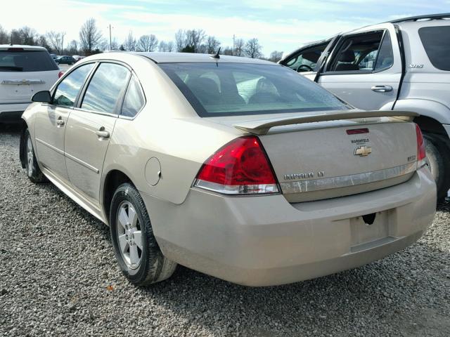 2G1WB5EK0A1139720 - 2010 CHEVROLET IMPALA LT GOLD photo 3