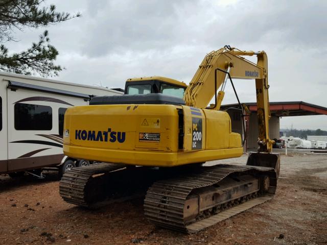 KMTPC049K62BE0140 - 2006 KOMATSU PC200LC-7 YELLOW photo 4