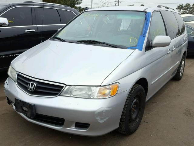 2HKRL18944H501229 - 2004 HONDA ODYSSEY EX SILVER photo 2