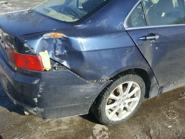 JH4CL96837C003780 - 2007 ACURA TSX BLUE photo 9