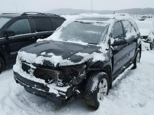 2CKDL33F586316922 - 2008 PONTIAC TORRENT BLACK photo 2