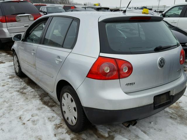 WVWDA71K68W099794 - 2008 VOLKSWAGEN RABBIT SILVER photo 3