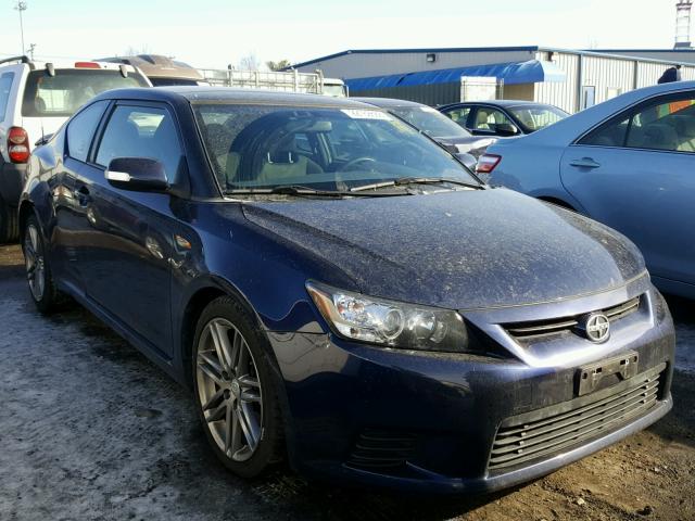 JTKJF5C76B3007411 - 2011 TOYOTA SCION TC BLUE photo 1