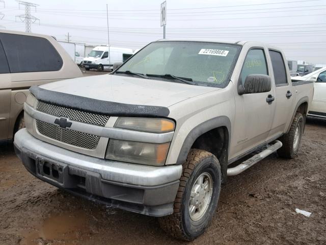 1GCDT136858162272 - 2005 CHEVROLET COLORADO SILVER photo 2