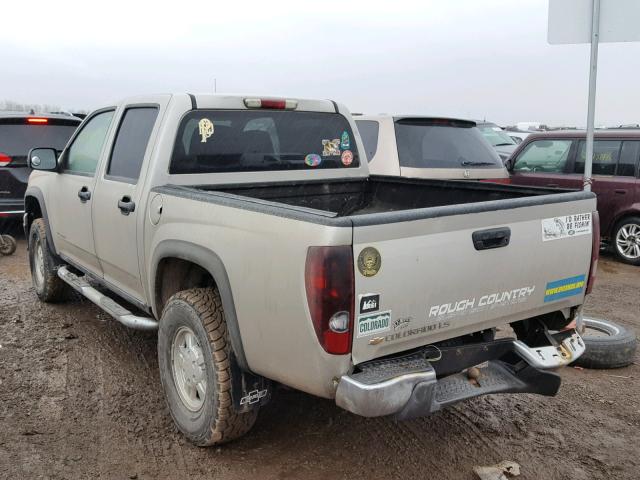 1GCDT136858162272 - 2005 CHEVROLET COLORADO SILVER photo 3