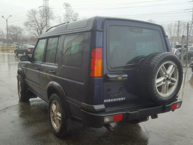 SALTY16433A821686 - 2003 LAND ROVER DISCOVERY BLUE photo 3