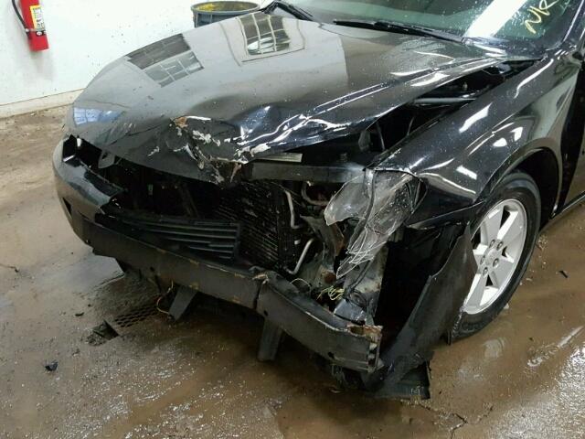 2G1WT58K279222312 - 2007 CHEVROLET IMPALA LT BLACK photo 9