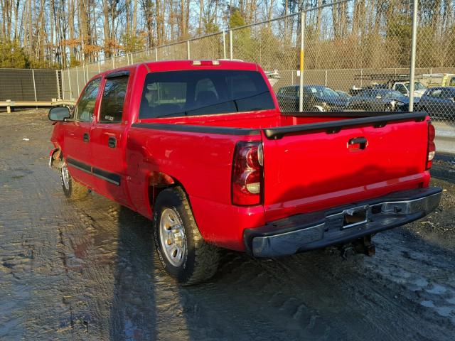 2GCEC13V571146824 - 2007 CHEVROLET SILVERADO RED photo 3