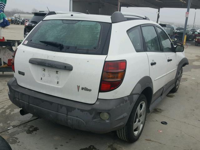 5Y2SL67878Z412633 - 2008 PONTIAC VIBE WHITE photo 4