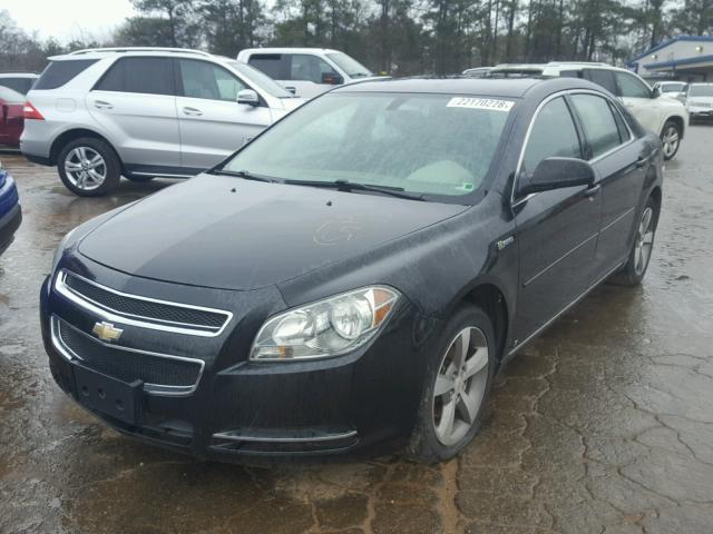 1G1ZF57579F202941 - 2009 CHEVROLET MALIBU HYB GRAY photo 2