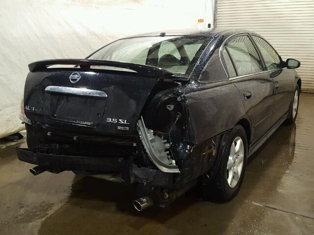 1N4BL11D26C213939 - 2006 NISSAN ALTIMA SE BLACK photo 4