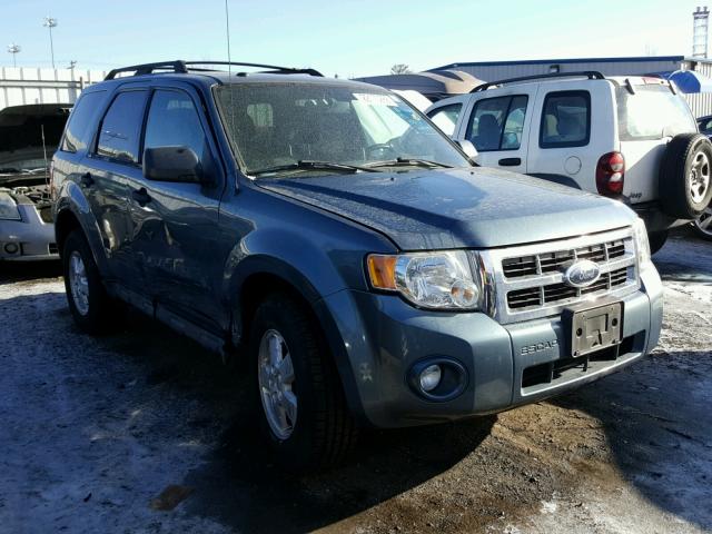 1FMCU0D79AKA11430 - 2010 FORD ESCAPE XLT TEAL photo 1