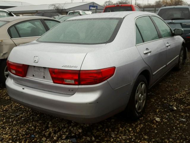 1HGCM56455A014648 - 2005 HONDA ACCORD LX SILVER photo 4