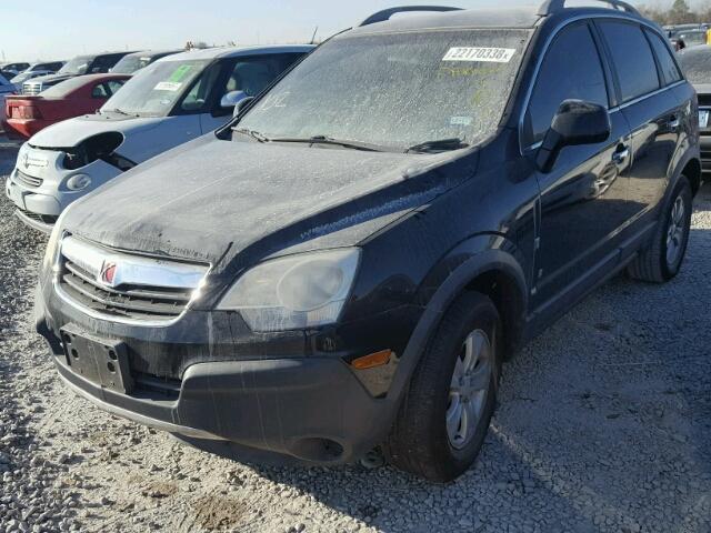 3GSCL33P28S681995 - 2008 SATURN VUE XE BLACK photo 2