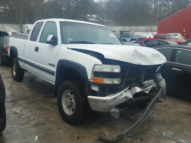 1GCHK29GX2E153810 - 2002 CHEVROLET SILVERADO WHITE photo 1