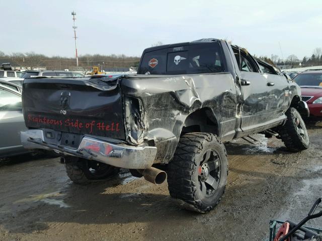 3D7TT2CT2BG519836 - 2011 DODGE RAM 2500 BLACK photo 4