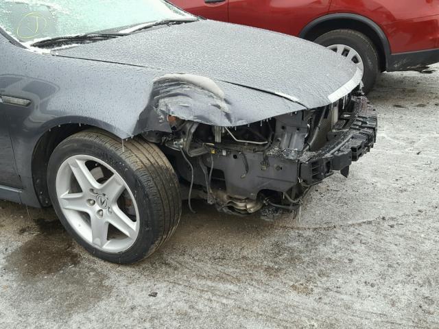 19UUA66224A013831 - 2004 ACURA TL GRAY photo 9