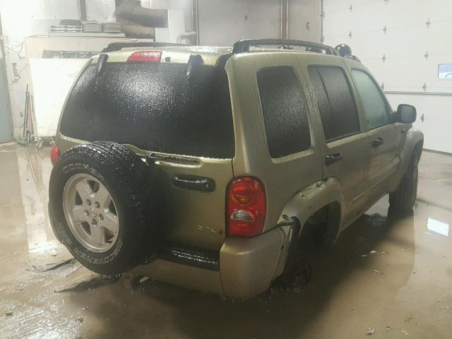 1J4GL38K22W301490 - 2002 JEEP LIBERTY RE 绿色 照片 4