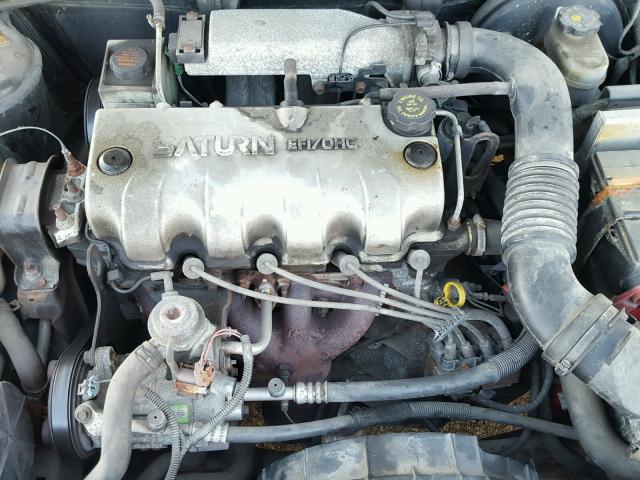 1G8ZH52812Z153138 - 2002 SATURN SL1 BLACK photo 7