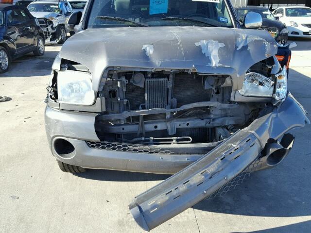 5TBET34195S478738 - 2005 TOYOTA TUNDRA DOU GRAY photo 7