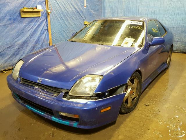 JHMBB6140WC011478 - 1998 HONDA PRELUDE BLUE photo 2