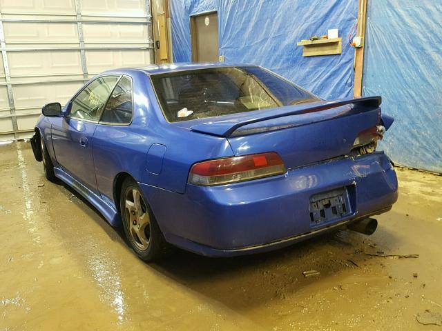 JHMBB6140WC011478 - 1998 HONDA PRELUDE BLUE photo 3