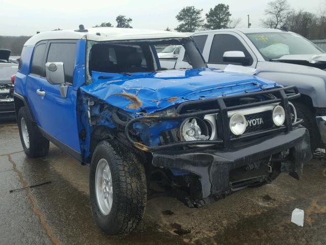 JTEZU11F270005310 - 2007 TOYOTA FJ CRUISER BLUE photo 1