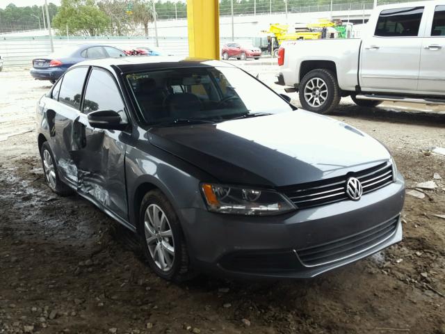 3VWDX7AJXDM284881 - 2013 VOLKSWAGEN JETTA SE GRAY photo 1