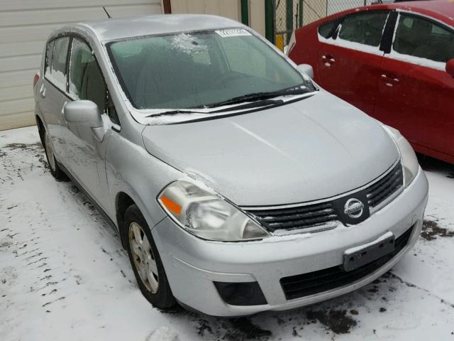 3N1BC13E79L500012 - 2009 NISSAN VERSA S SILVER photo 1