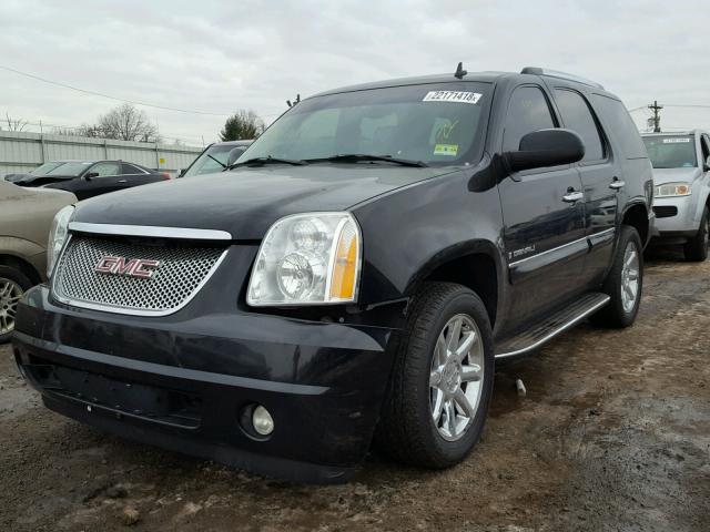 1GKFK63887J351403 - 2007 GMC YUKON DENA BLACK photo 2