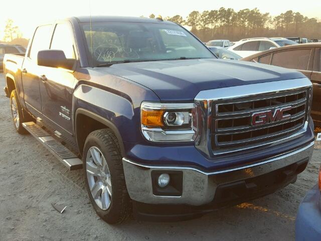 3GTP1UEC6EG106607 - 2014 GMC SIERRA C15 BLUE photo 1