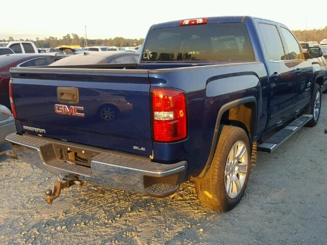 3GTP1UEC6EG106607 - 2014 GMC SIERRA C15 BLUE photo 4