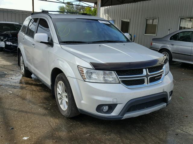 3C4PDCBB5ET226130 - 2014 DODGE JOURNEY SX SILVER photo 1