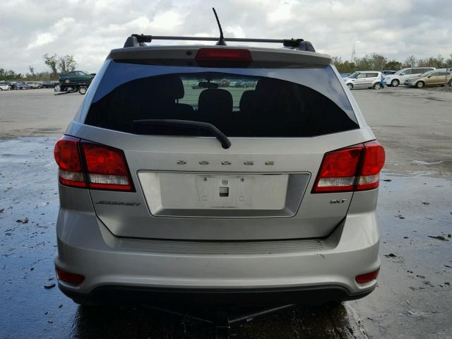 3C4PDCBB5ET226130 - 2014 DODGE JOURNEY SX SILVER photo 9