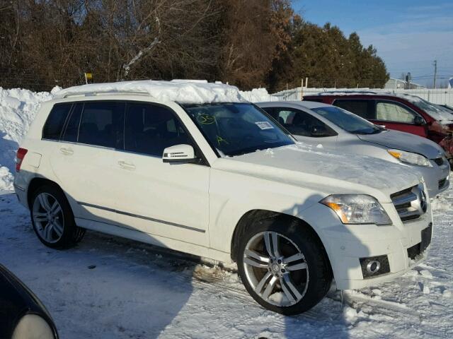 WDCGG8HB0AF513515 - 2010 MERCEDES-BENZ GLK 350 4M WHITE photo 1