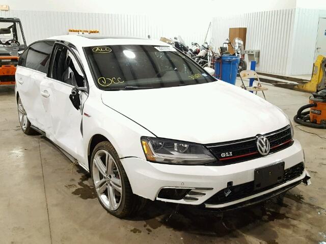 3VW5T7AJ8HM388291 - 2017 VOLKSWAGEN JETTA GLI WHITE photo 1