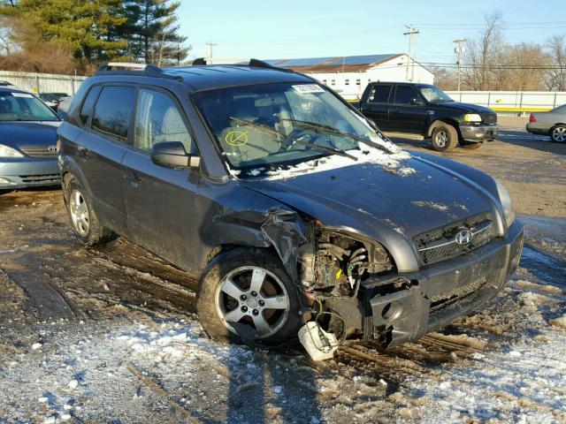 KM8JM12B77U558116 - 2007 HYUNDAI TUCSON GLS GRAY photo 1