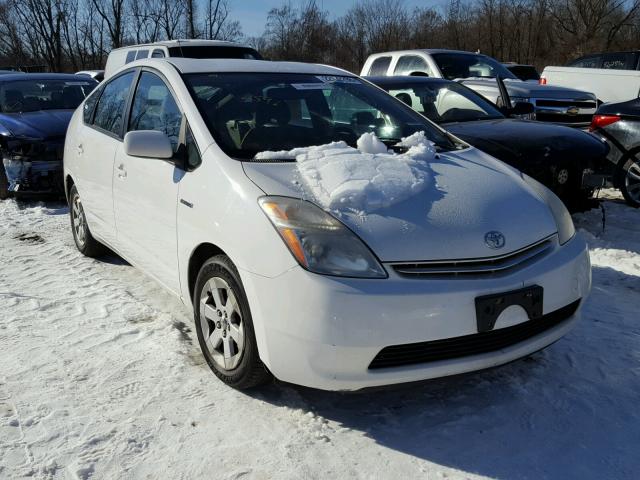 JTDKB20U497877399 - 2009 TOYOTA PRIUS WHITE photo 1