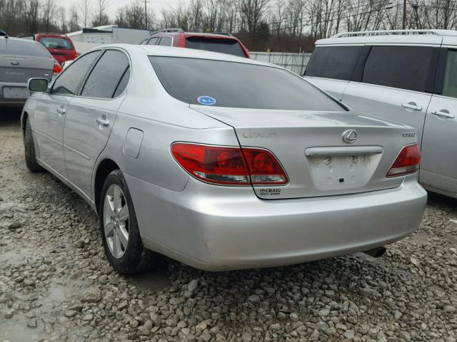 JTHBA30G555083910 - 2005 LEXUS ES 330 SILVER photo 3