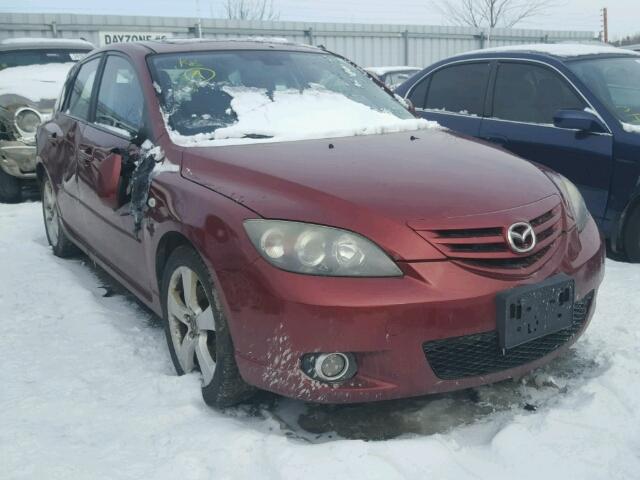 JM1BK143561485994 - 2006 MAZDA 3 HATCHBAC RED photo 1