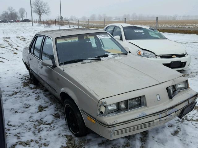 1G3AD6907DK324605 - 1983 OLDSMOBILE FIRENZA LX BEIGE photo 1