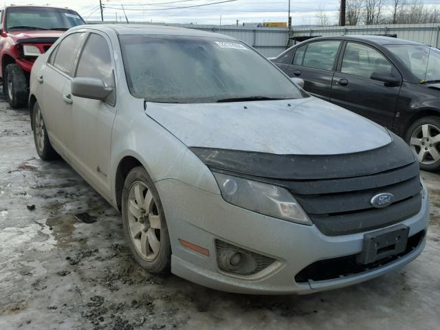 3FADP0L30AR187489 - 2010 FORD FUSION HYB BLUE photo 1