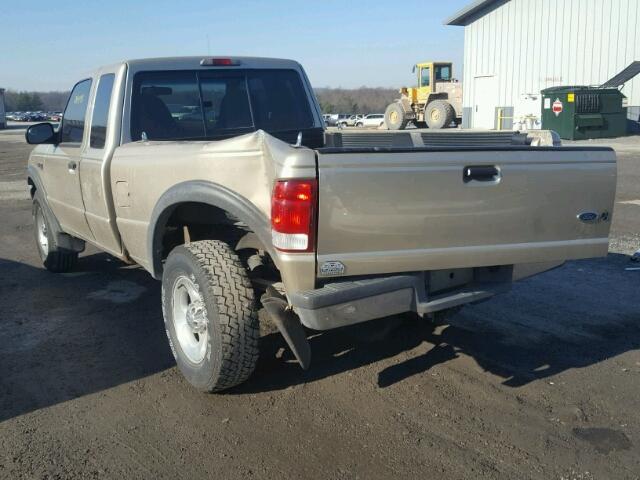 1FTZR15V6YTA26894 - 2000 FORD RANGER SUP GOLD photo 3