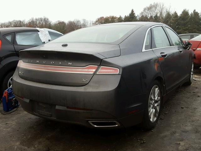 3LN6L2GK1FR608618 - 2015 LINCOLN MKZ 灰色 照片 4