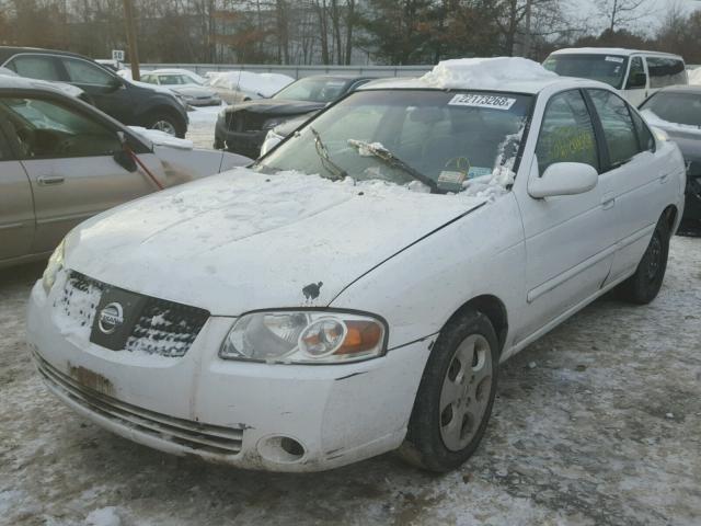 3N1CB51D35L560064 - 2005 NISSAN SENTRA 1.8 WHITE photo 2