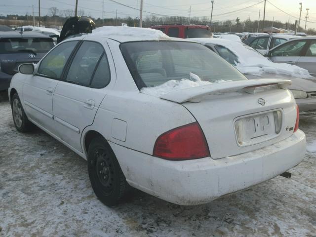 3N1CB51D35L560064 - 2005 NISSAN SENTRA 1.8 WHITE photo 3